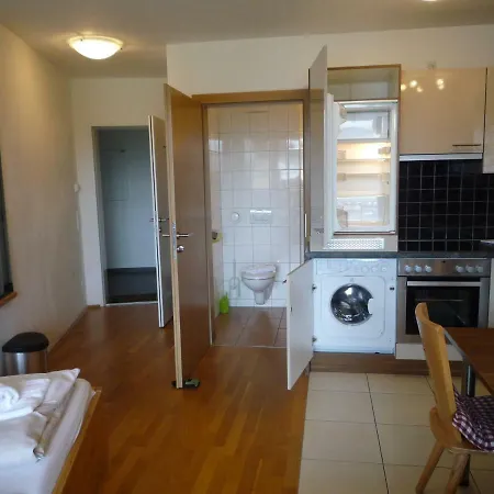 Studio Ian With Large Balcony With View Of Fields, Cows With Parking, Wi-fi *